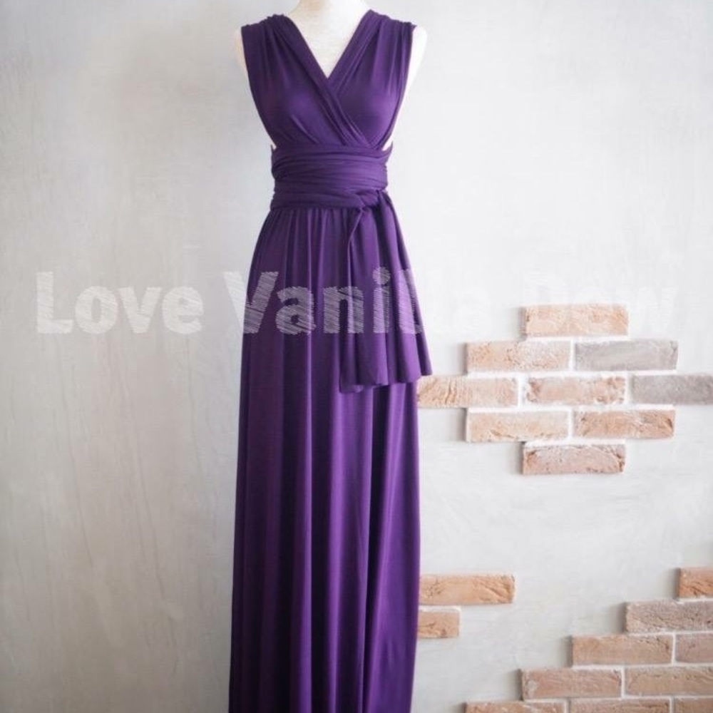 Purple Infinity Dress