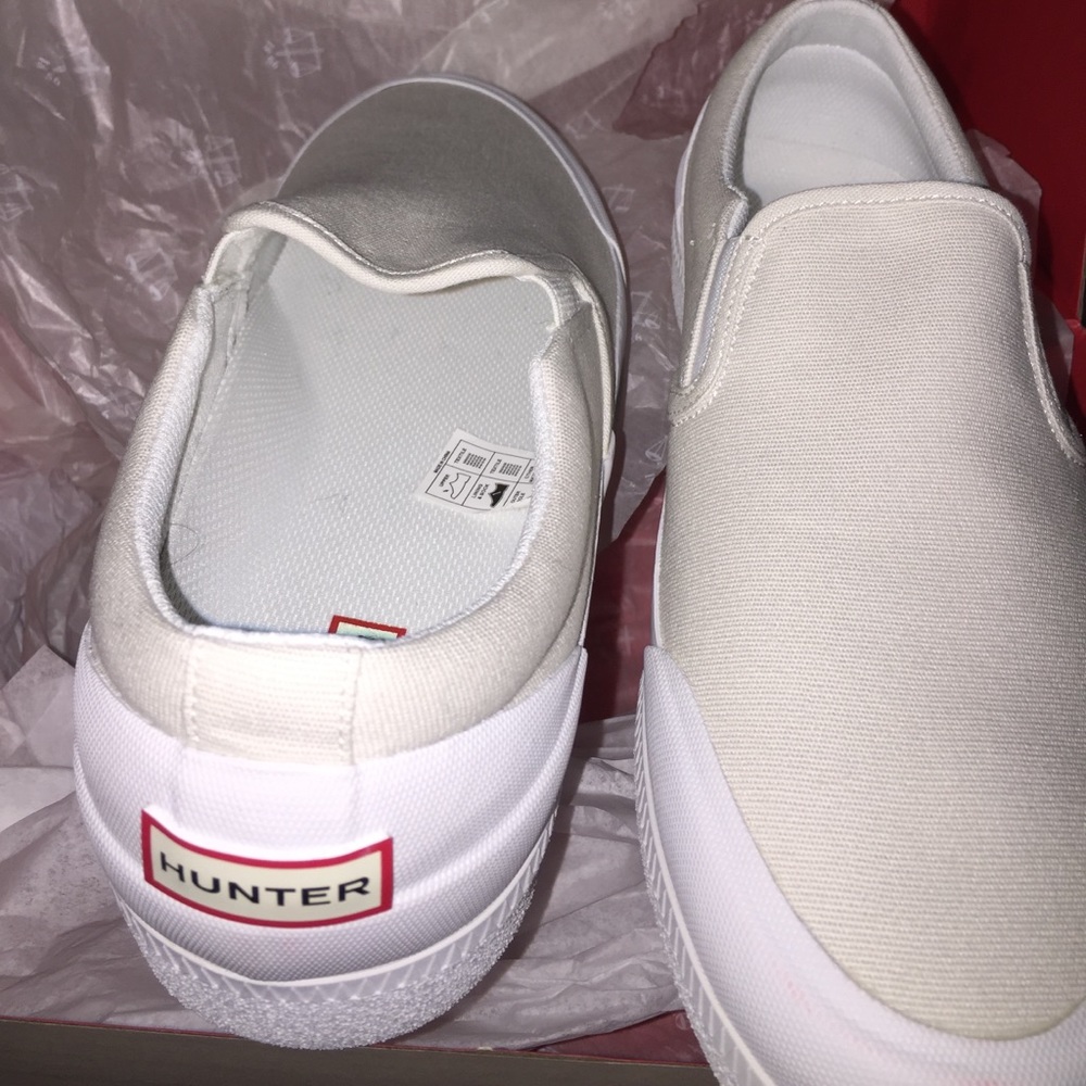 BRAND NEW HUNTER BOOTS SNEAKERS WOMENS - Picture 3 of 8
