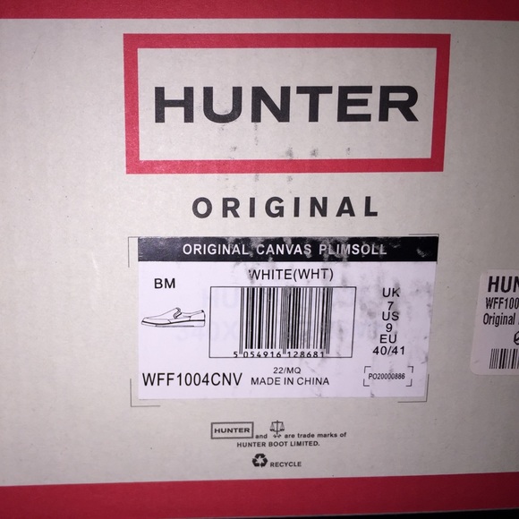 BRAND NEW HUNTER BOOTS SNEAKERS WOMENS - Picture 7 of 8