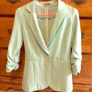 Mint blazer