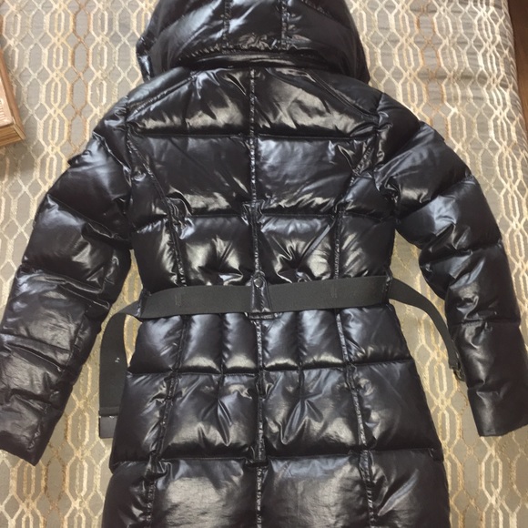 sam soho belted puffer jacket