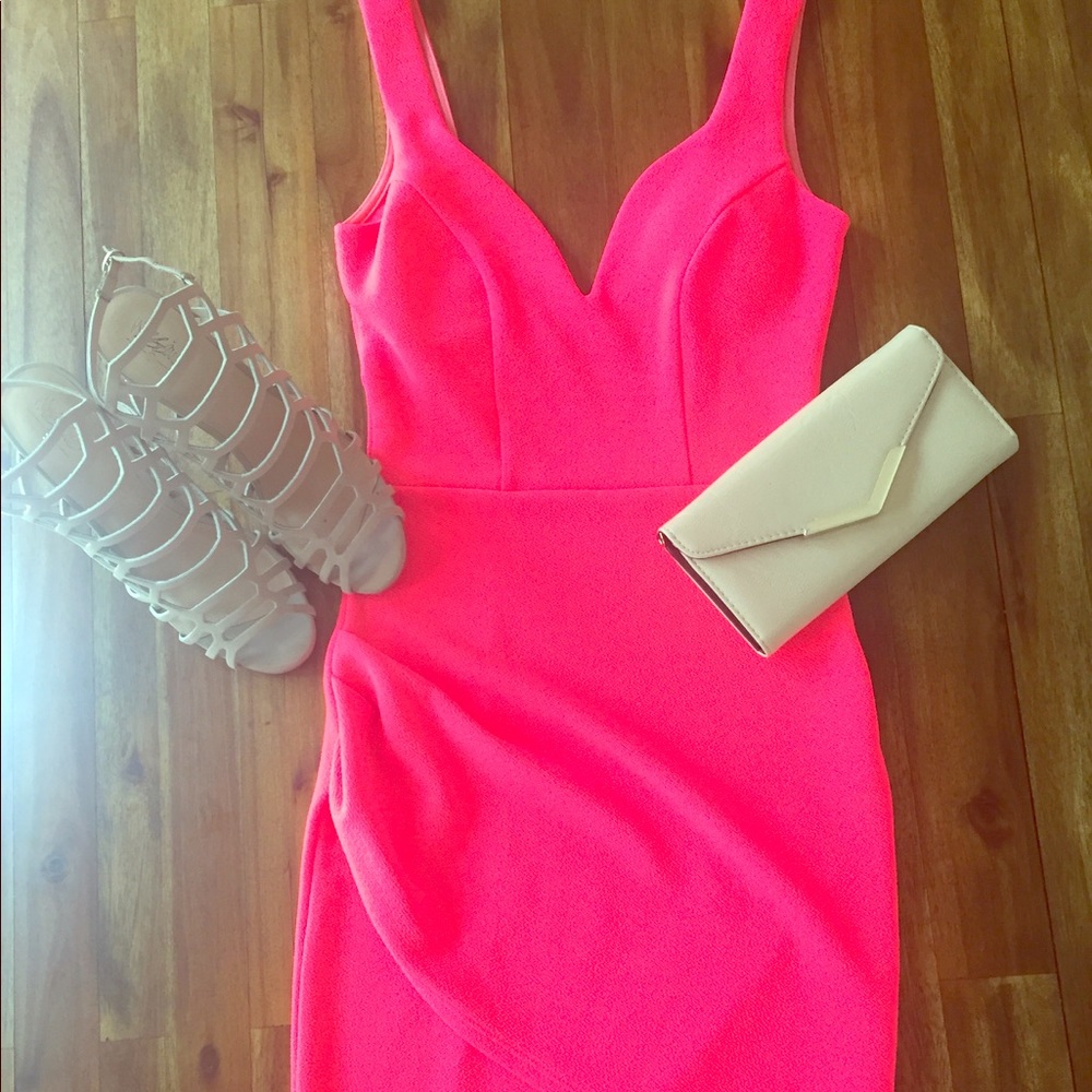 Hot Pink Dress
