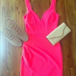 Hot Pink Dress