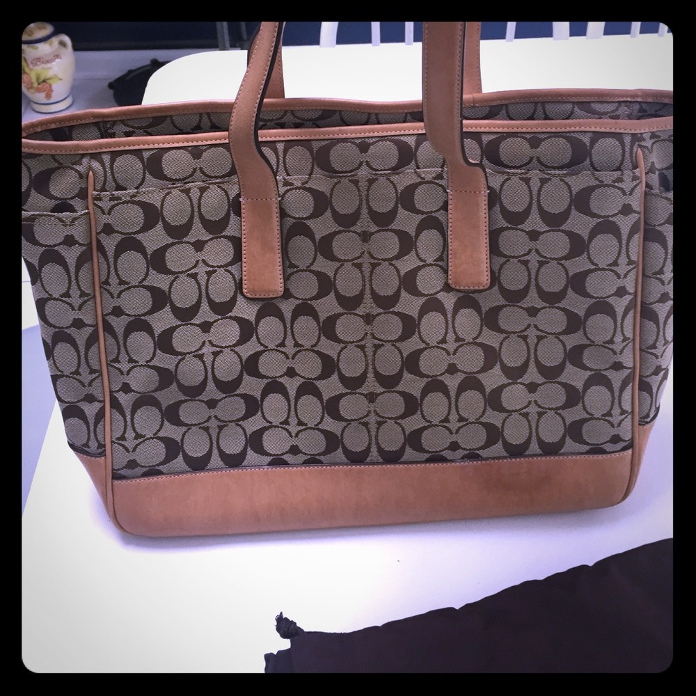 Coach diaper bag