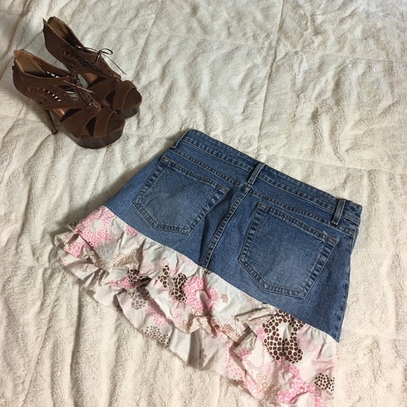 Leo mini jean skirt - Picture 4 of 4