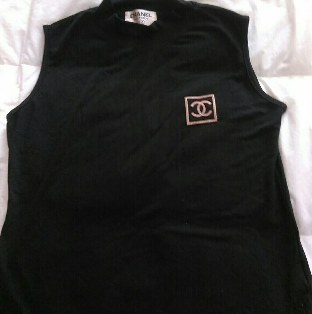 Authentic Vintage Chanel Sleeveless top" SALE" 🎉