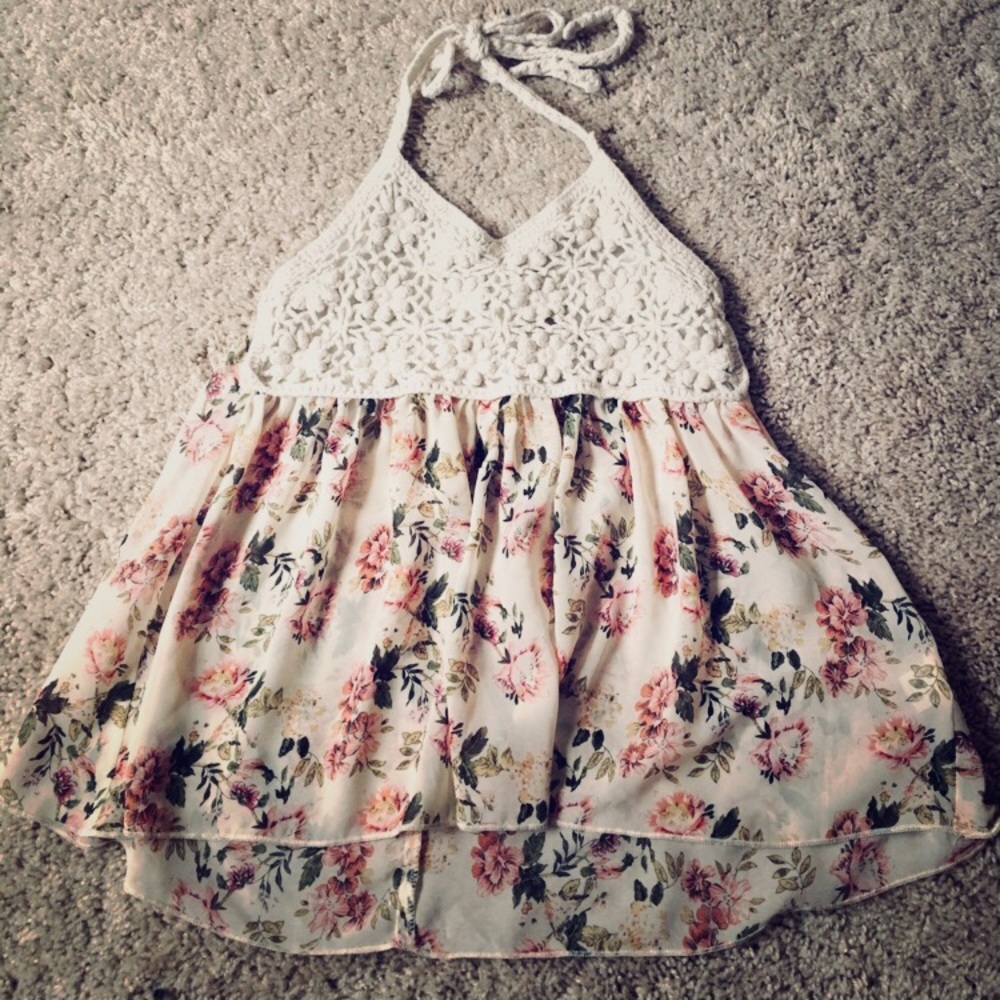 🔥SALE🔥Floral halter top
