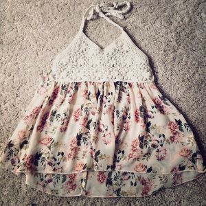 🔥SALE🔥Floral halter top