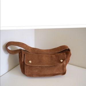 Banana Republic suede shoulder bag Banana Republic suede shoulder bag