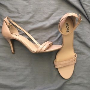 Nordstrom | Shoes | Patent Leather Nude Strap Sandals | Poshmark
