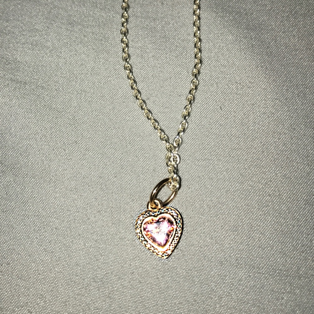 Pandora Sparkling Love Necklace