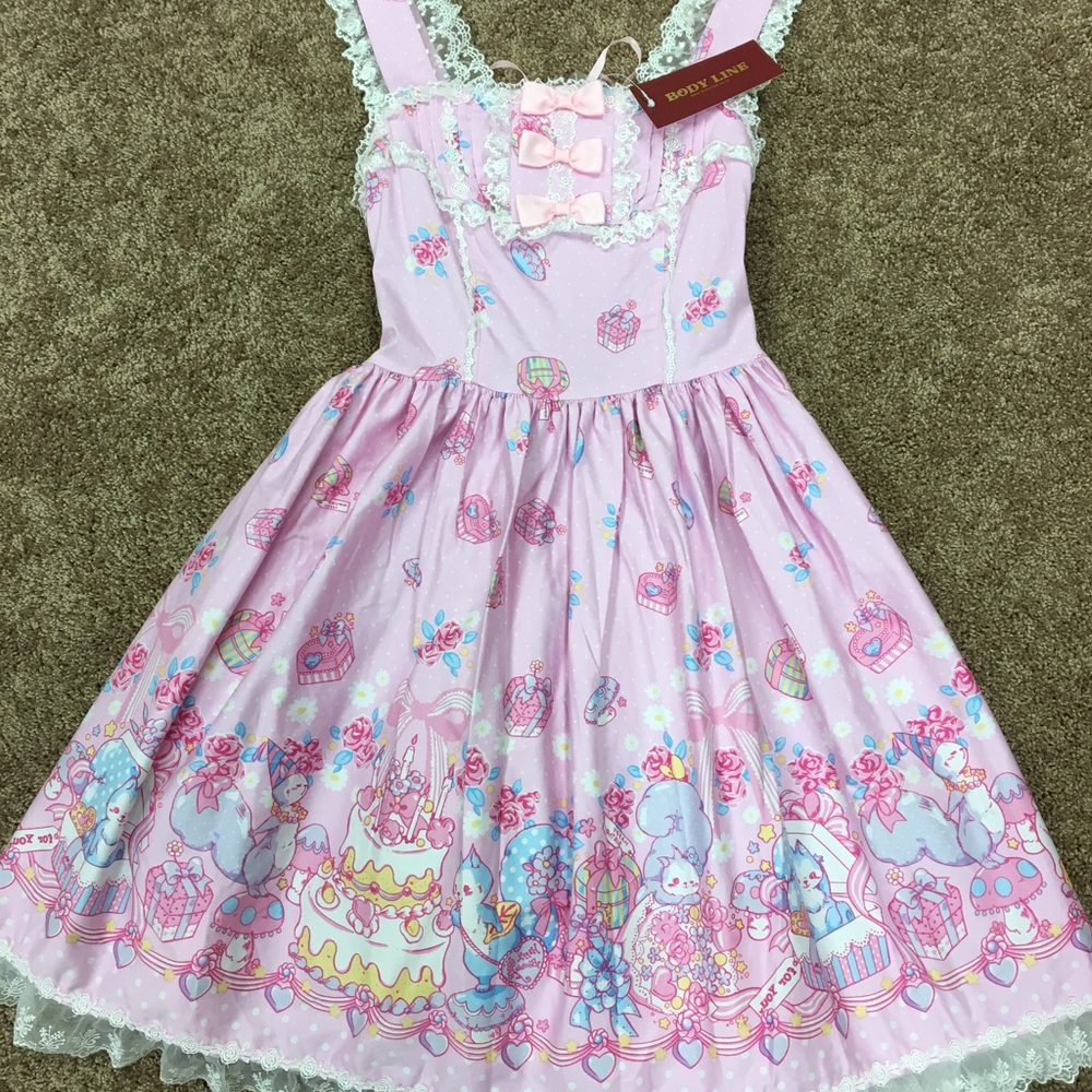 NWT bodyline sweet Lolita dress jsk jumperskirt