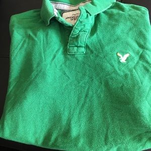 Green American Eagle polo shirt Green American Eagle polo shirt