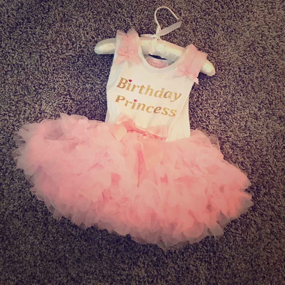 Pink birthday suit