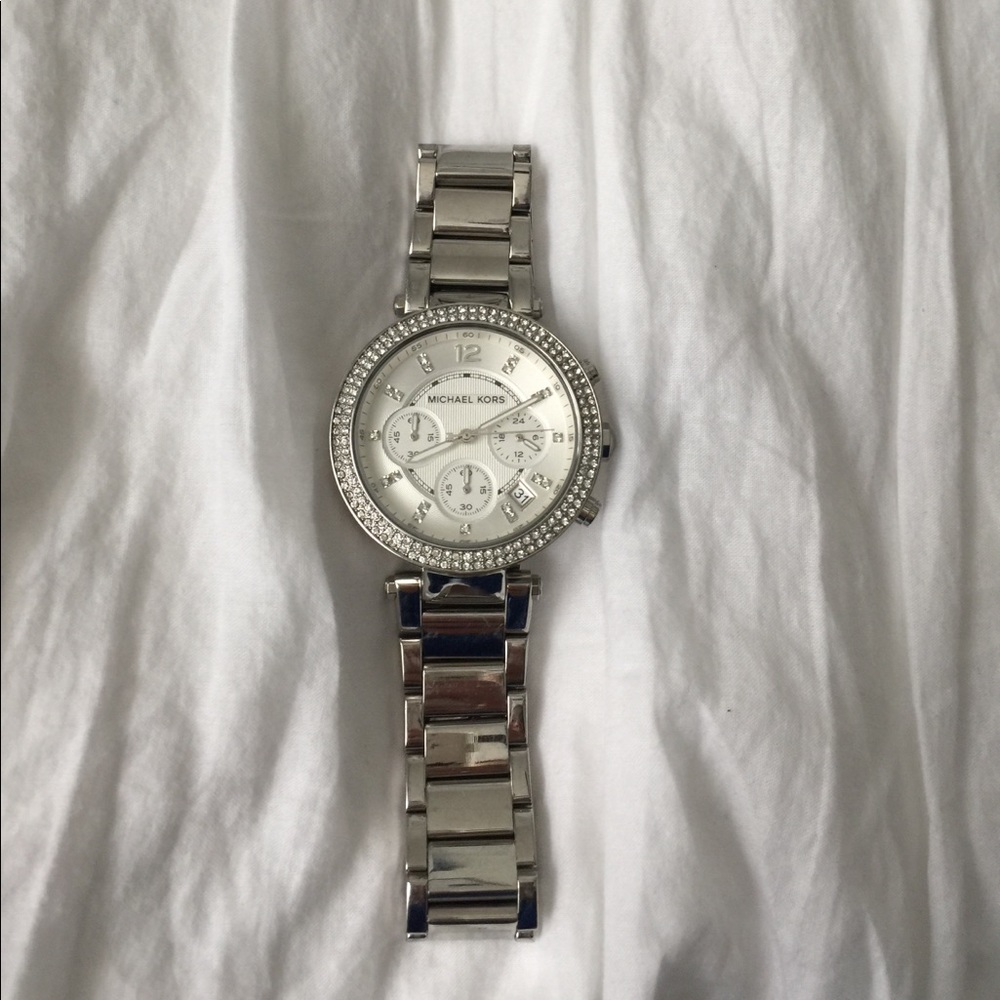 Silver Michael Kors watch
