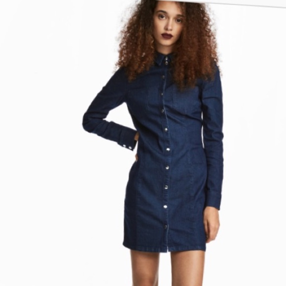 Short long sleeves fitted dress