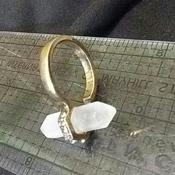 Punk rock/  crystal / clear/w cz's - Picture 2 of 2