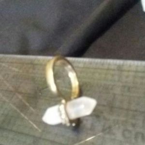 Punk rock/  crystal / clear/w cz's