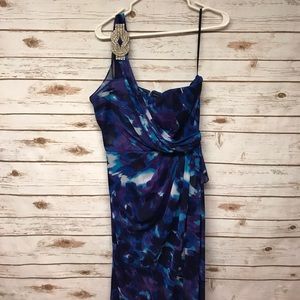 One shoulder prom dress