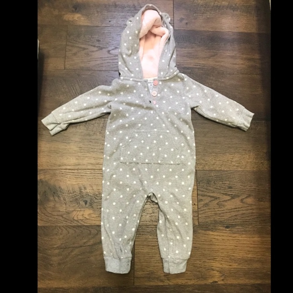 Carter's hooded 1 piece