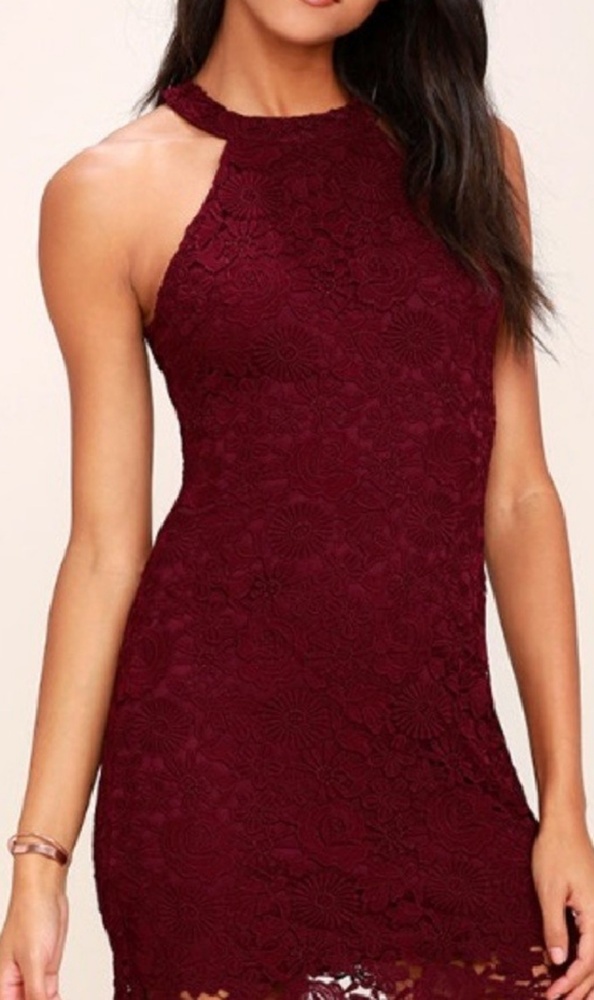 Love Poem Halter Dress