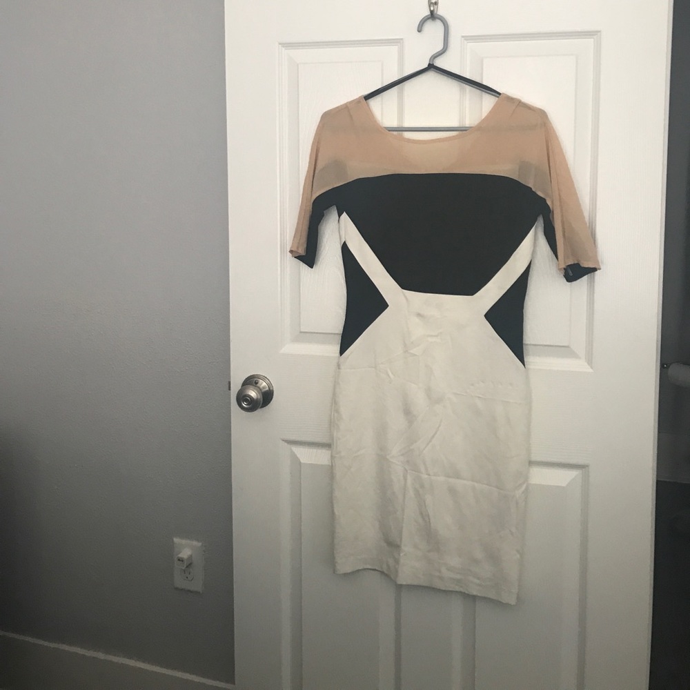 Bebe Color-block Dress - Picture 2 of 4