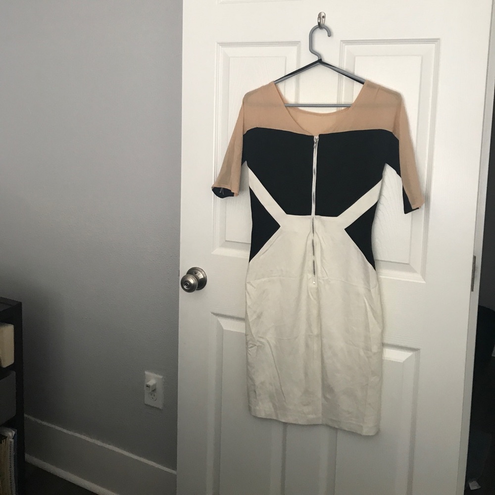 Bebe Color-block Dress - Picture 3 of 4