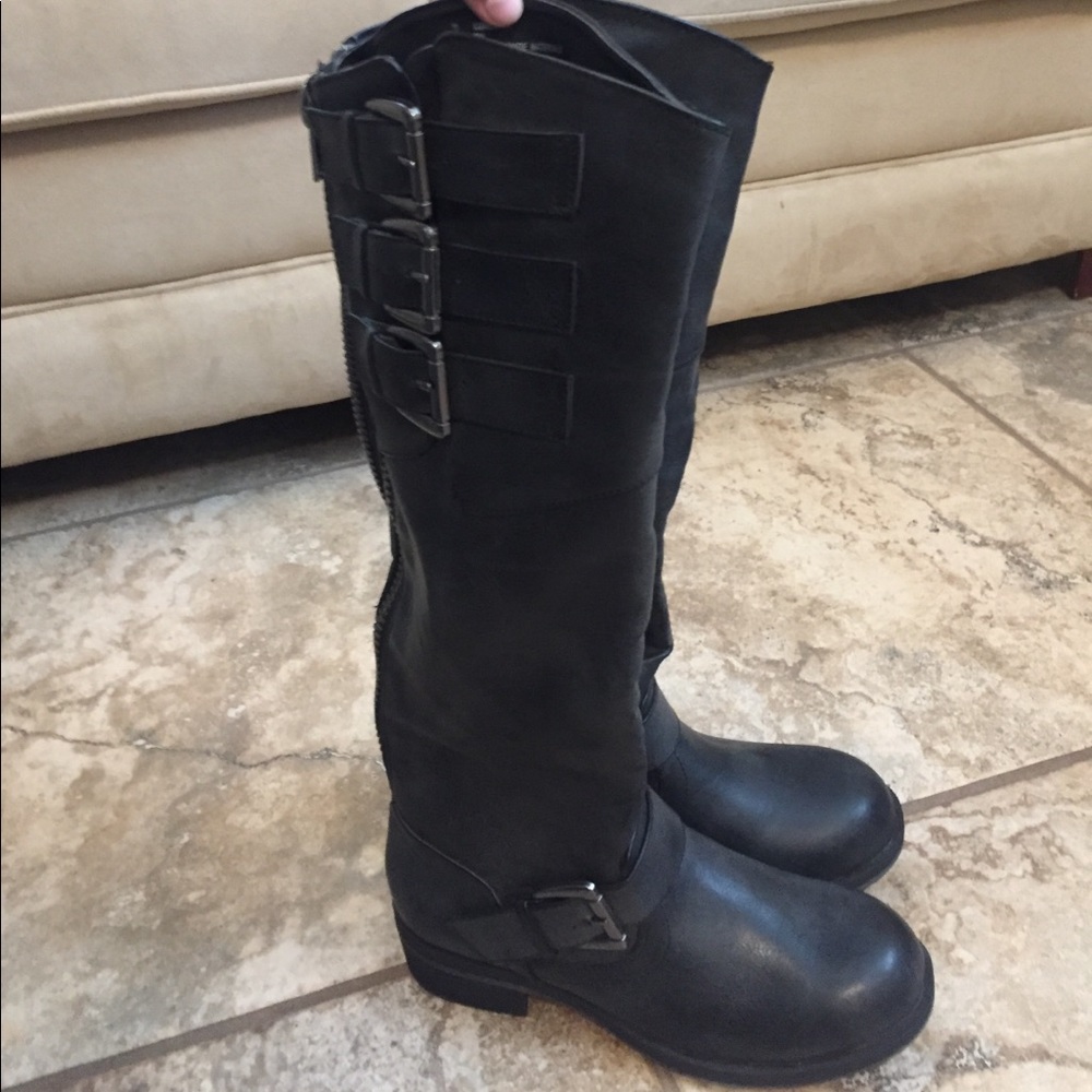 Tall Black Boots