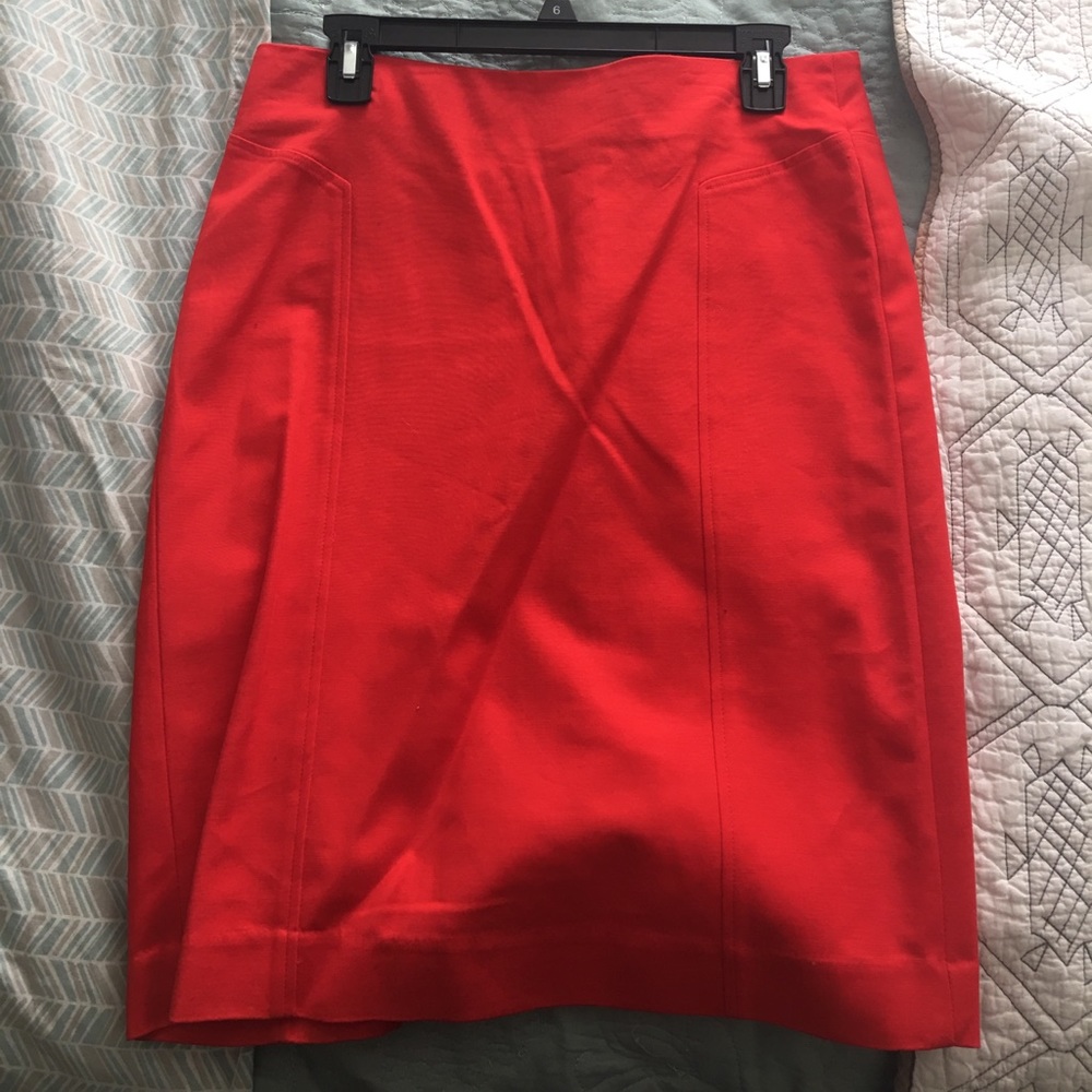 Red Pencil skirt