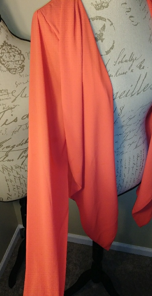 City Chic gorgeous Coral Colored blazer