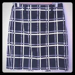 Ann Taylor plaid skirt