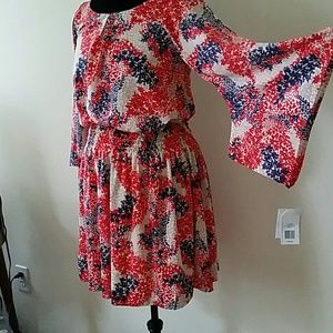 Jessica Simpson kimono sleeve dress