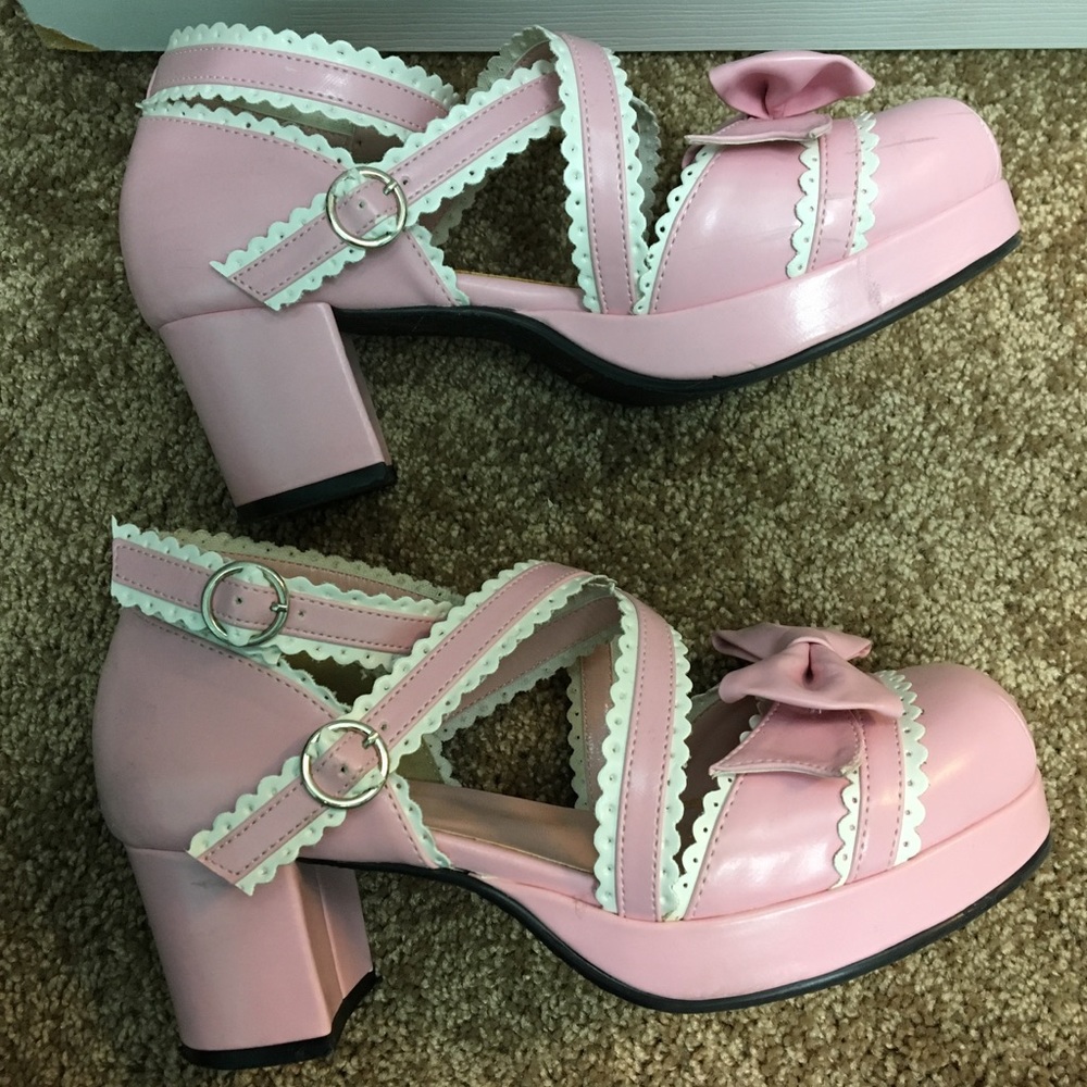Sweet Lolita kawaii shoes