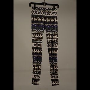 Naughty Christmas leggings by Tipsy Elves