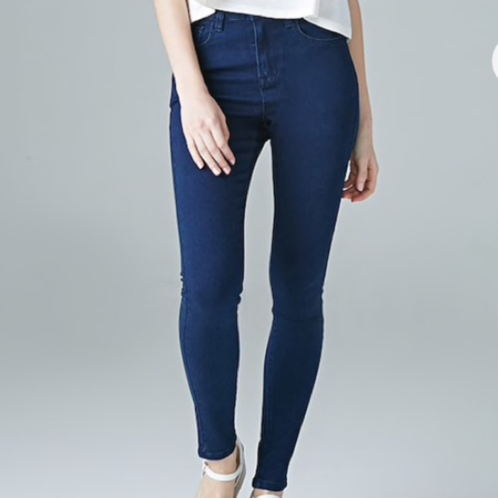 HI RISE SKINNY DENIM