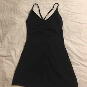 Crossback tank with adjustable straps