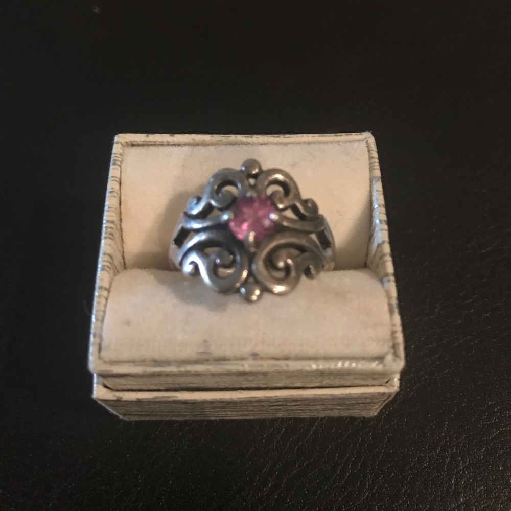 James Avery Spanish Lace Pink Sapphire Ring