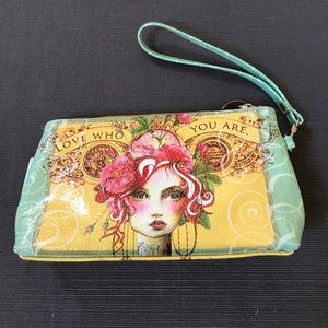Papaya wristlets wallet