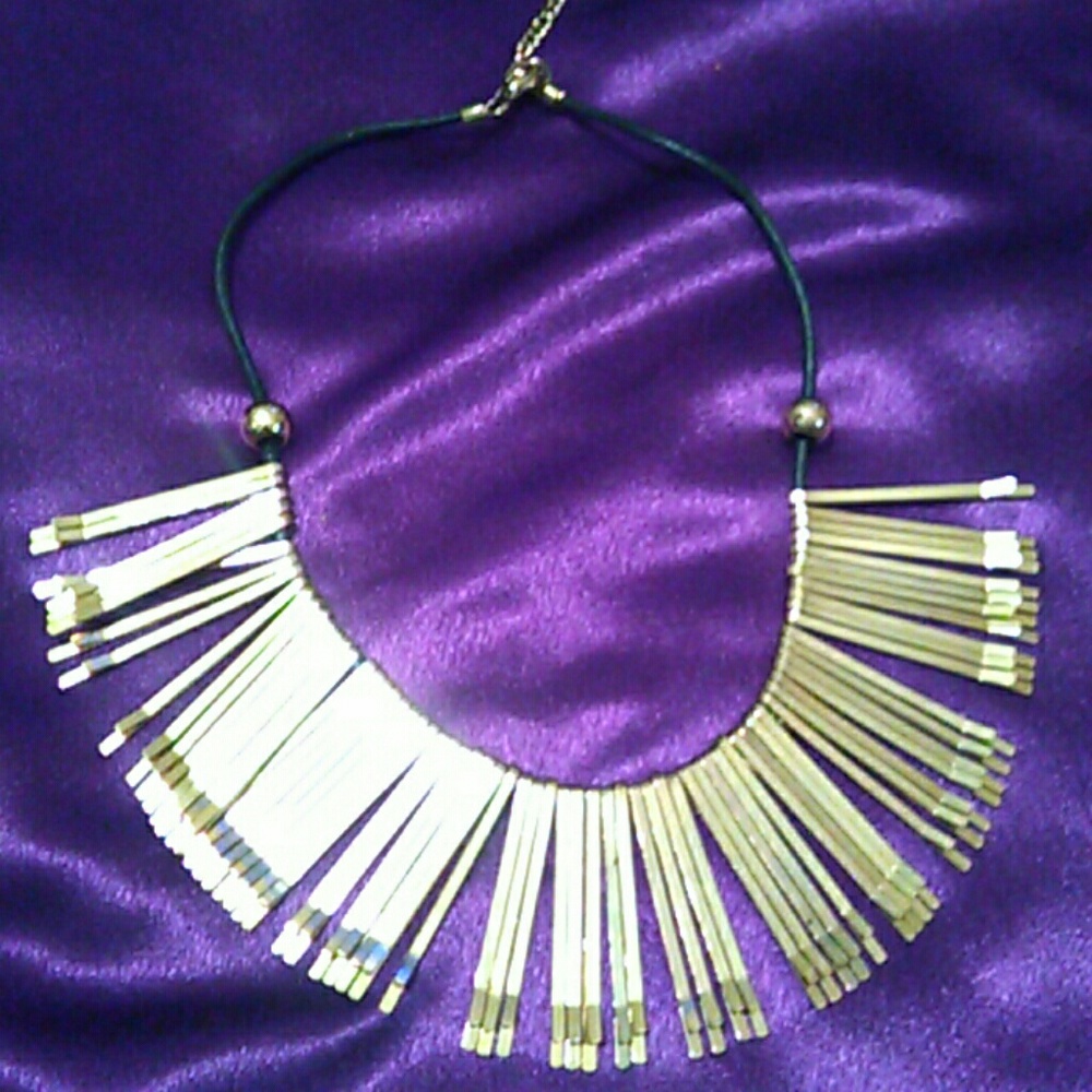 Unique "Bobby Pin" Necklace