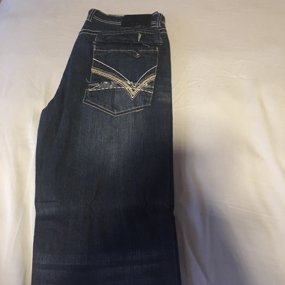 Rue 21 black low rise boot cut 34x32 never worn
