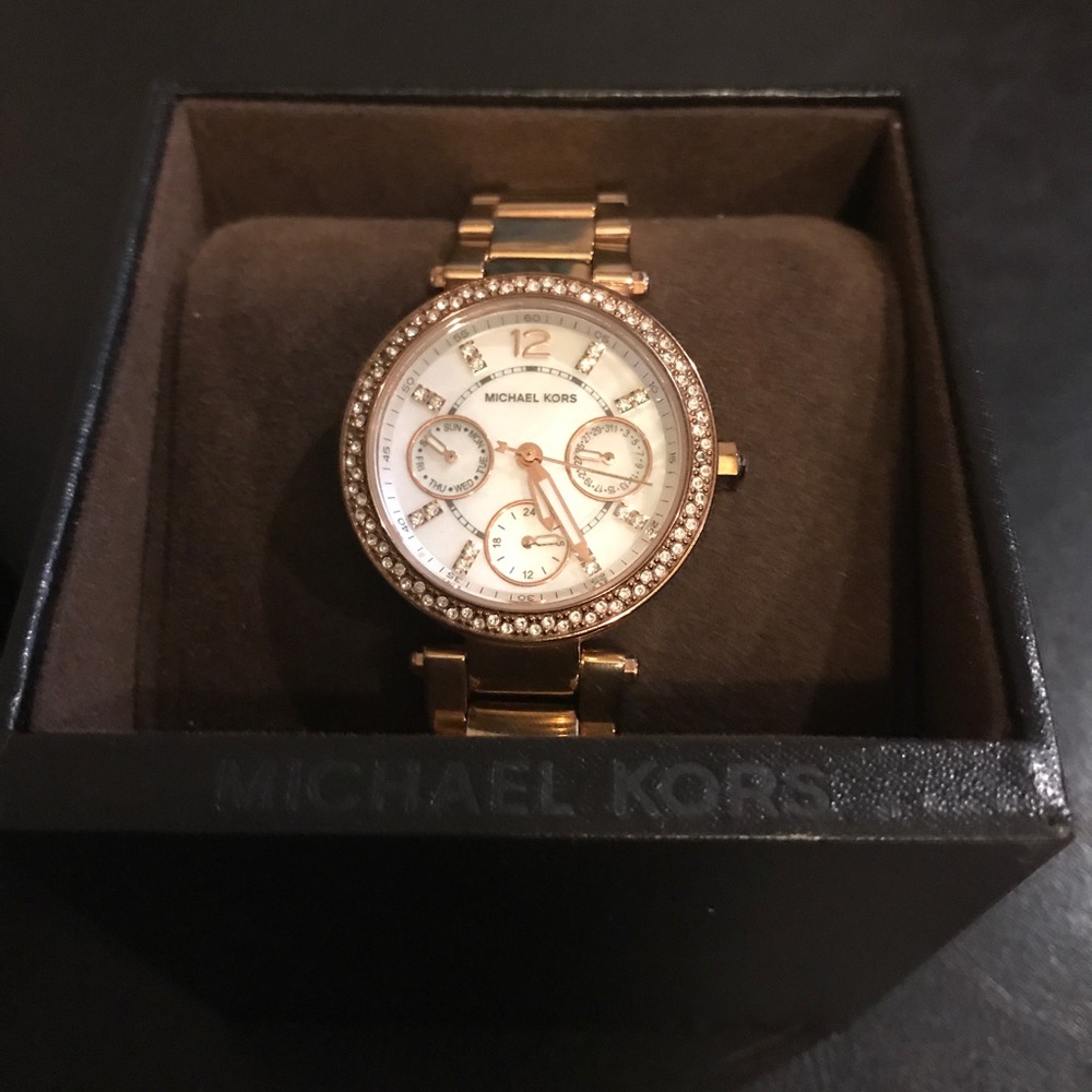 Michael Kors Rose Gold Watch