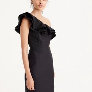 J crew one shoulder dress