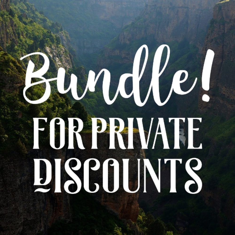 I love bundles! Bundle for a private discount!