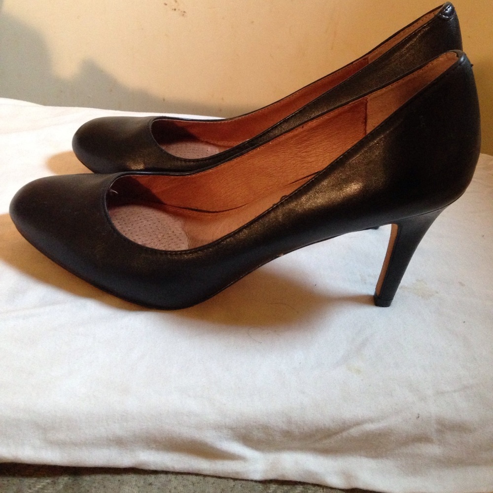 Corsi Como black Leather pumps
