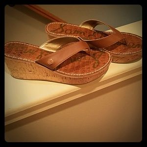 Sam Edelman thong wedges