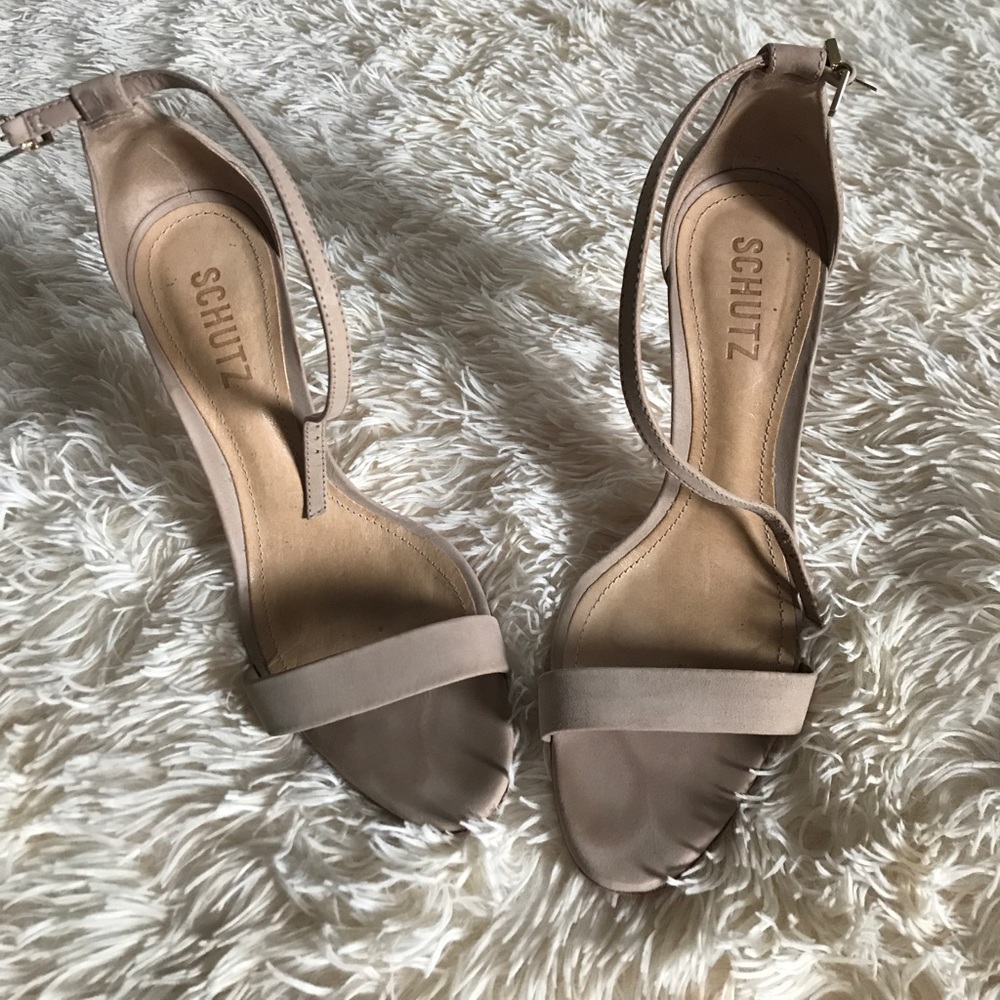 Schutz nude sandals
