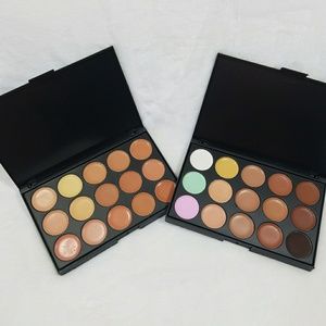 New contour and concealer palletes