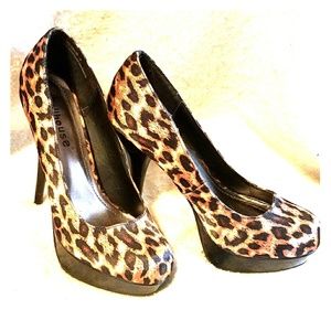 Leopard High Heels