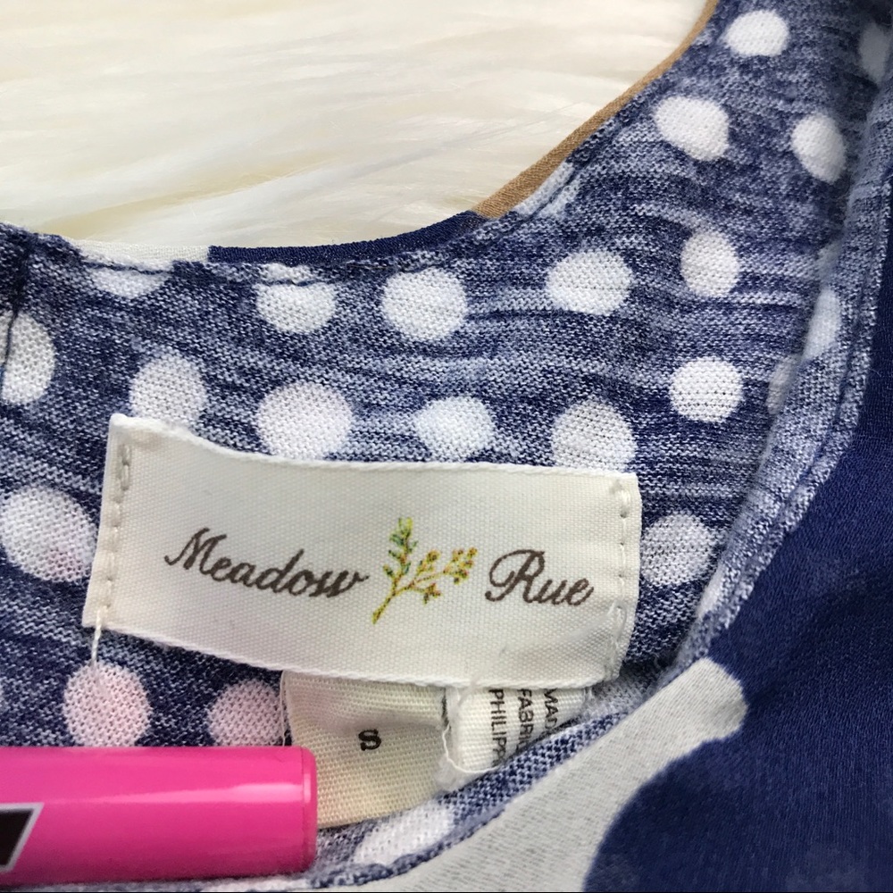 [Meadow Rue] Floral Polka Dot Blouse - Picture 5 of 8