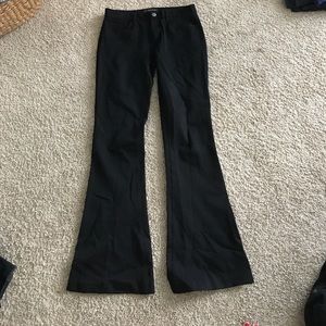 Flared black Jean